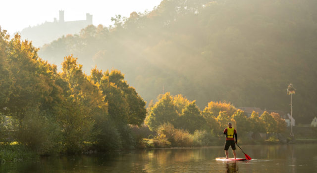 Stand up-Paddling auf der Lahn 3