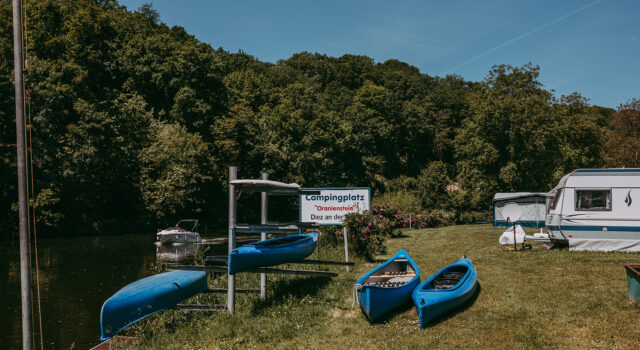 Ein echter Familienbetrieb: der Campingplatz in Diez